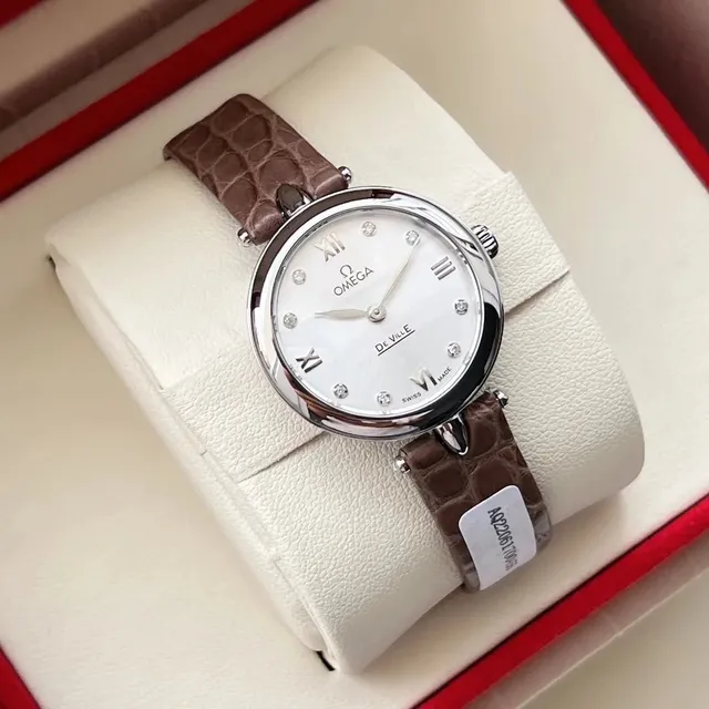 Omega De Ville Mother-of-Pearl Dial with Diamonds