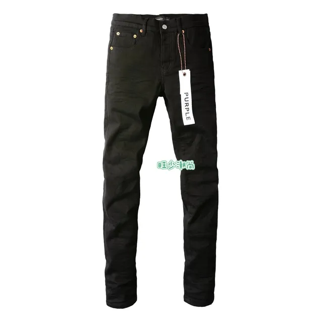 Purple Brand Slim Fit Jeans Black Wash