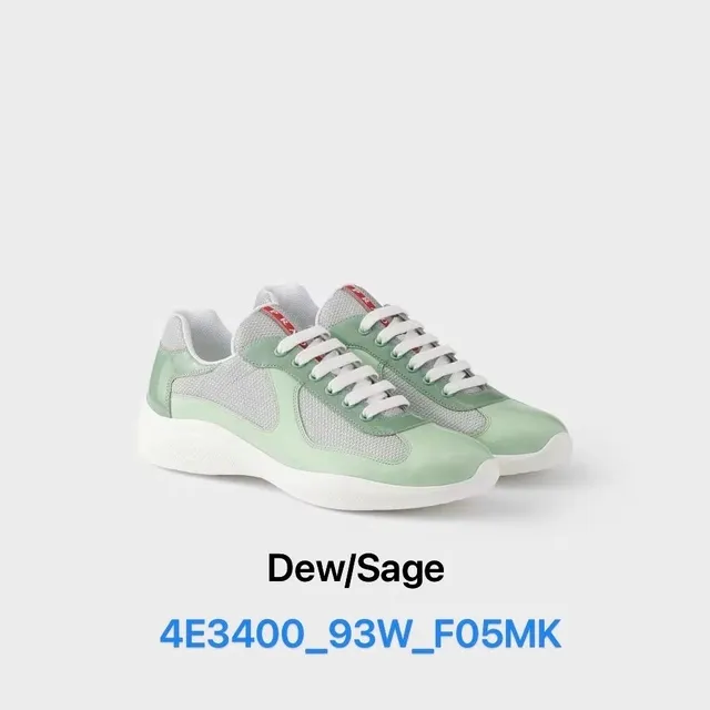 Prada Re-Nylon Trainer Dew/Sage