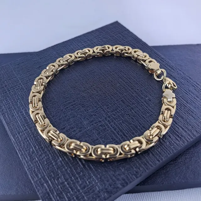6mm金色手链