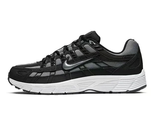 Nike P-6000 Black Metallic Silver