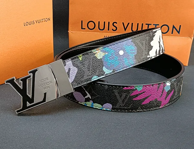 Louis Vuitton LV Belt Floral Monogram