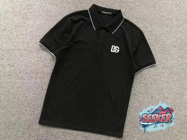 Dior Polo Shirt Contrast Trim