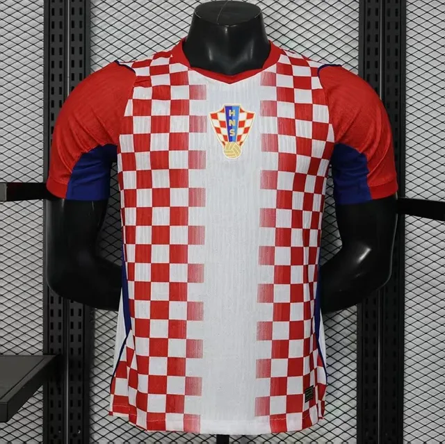 Adidas × Croatia National Team Croatia Home Jersey Checkerboard
