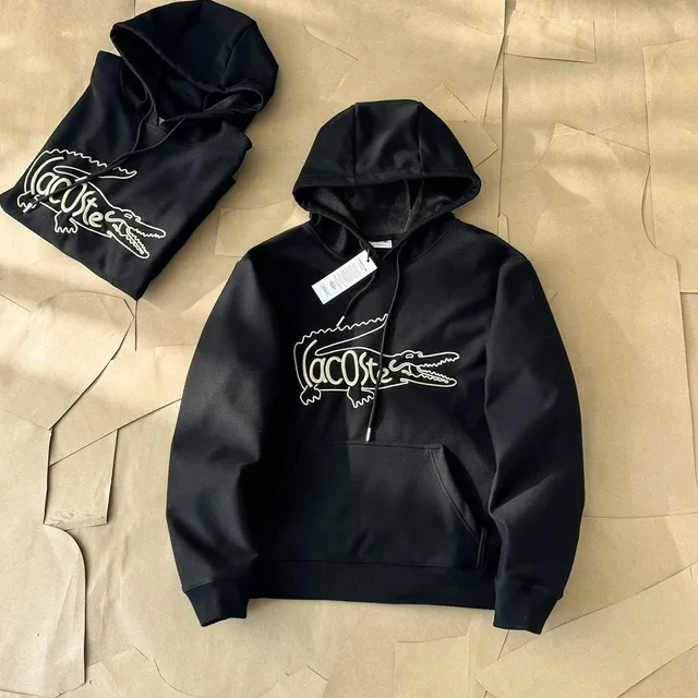 Lacoste Hooded Sweatshirt Crocodile Logo