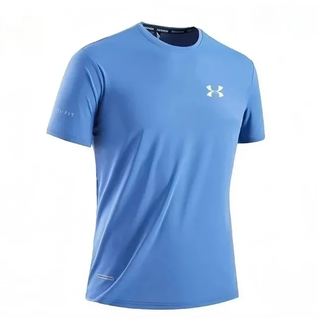 Under Armour HeatGear T-Shirt Light Blue