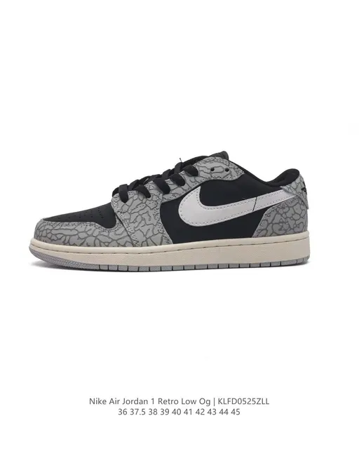 Air Jordan 1 Retro Low OG Cement Grey