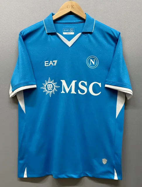 Emporio Armani Napoli Home Jersey 2023-24