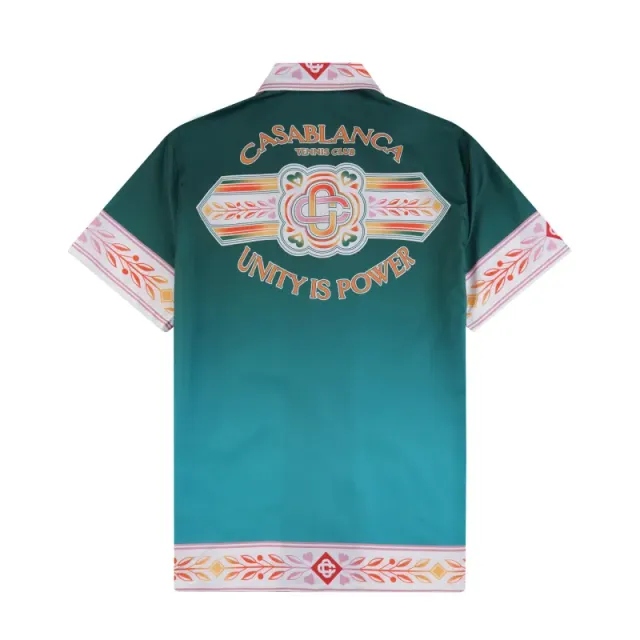 Casablanca Tennis Club Shirt Unity Is Power