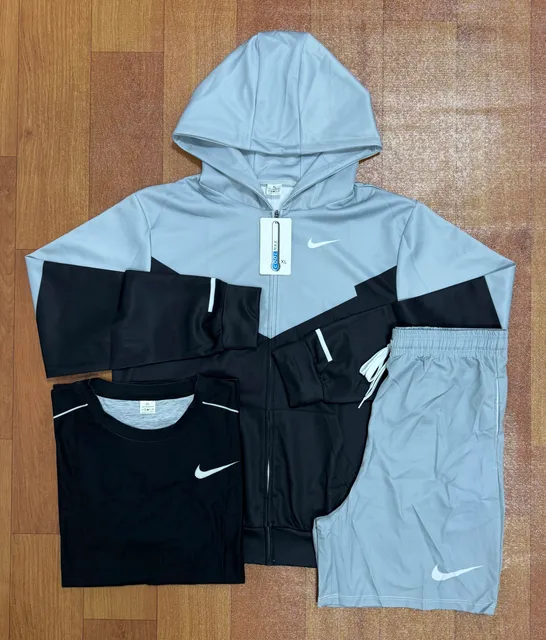 Nike Tech Fleece Set Grey/Black