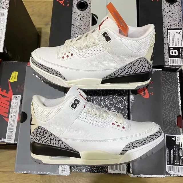 OG AJ3复古白水泥