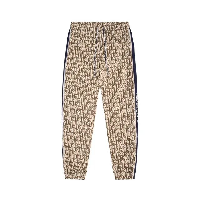 Dior Track Pants Oblique Logo Print