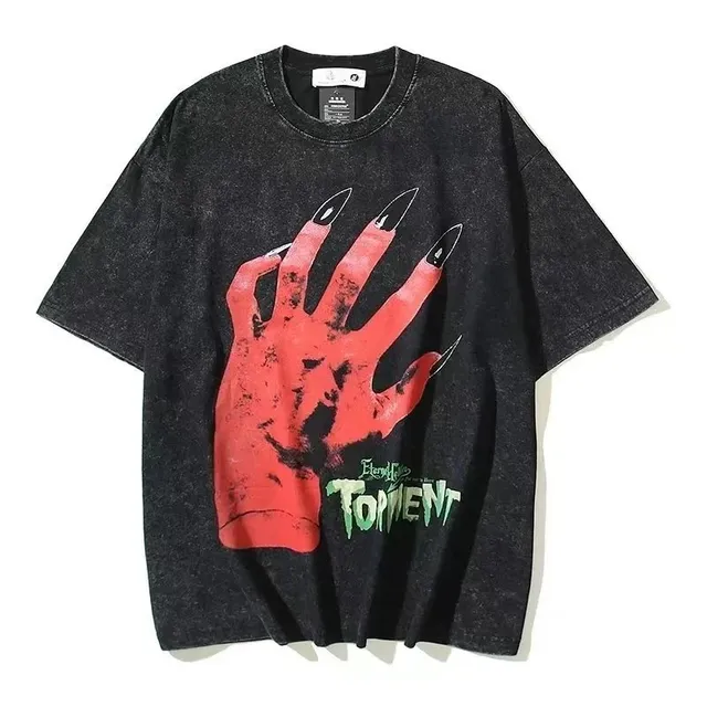 Fear of God Essentials Graphic Tee Torment Hand Print
