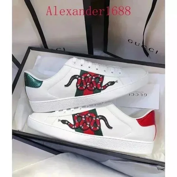 Gucci Ace Sneaker Serpenti Embroidery