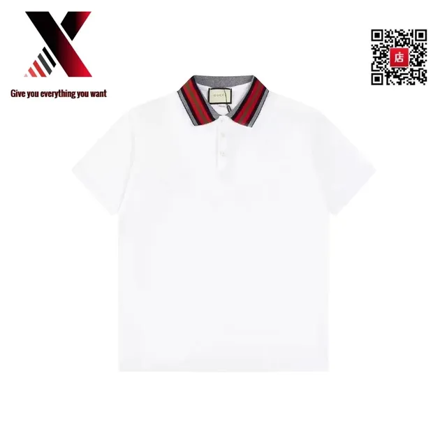 Gucci Polo Shirt Web Stripe Collar
