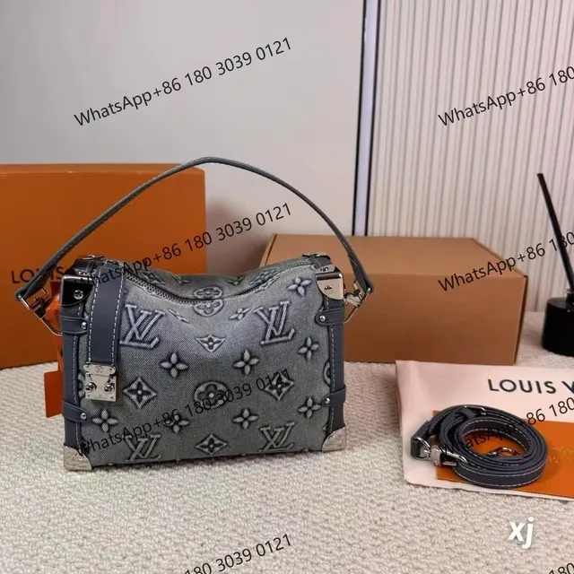 Louis Vuitton LV Trainer Denim Monogram