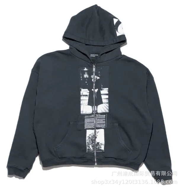 Comme des Garçons Zip-Up Hoodie Photographic Print