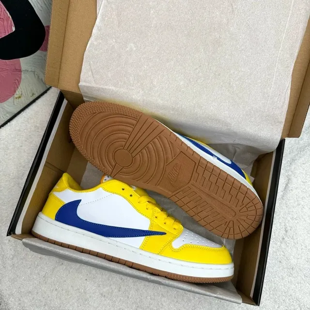 Nike Dunk Low University Blue Yellow