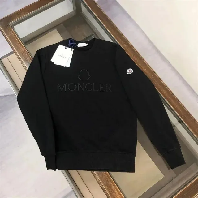 Moncler Crewneck Sweatshirt Embroidered Logo