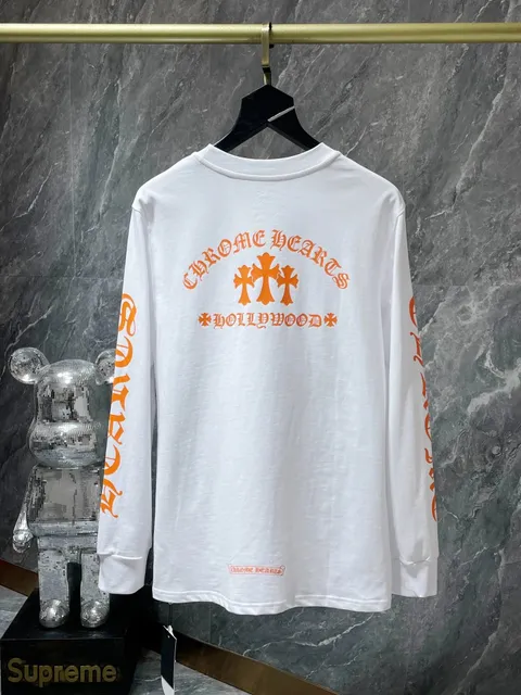 Chrome Hearts Long Sleeve Tee Hollywood Cross