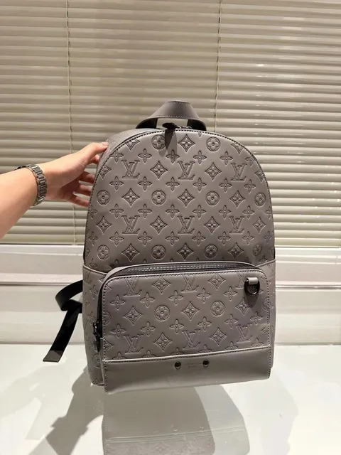 Louis Vuitton Monogram Empreinte Backpack Grey