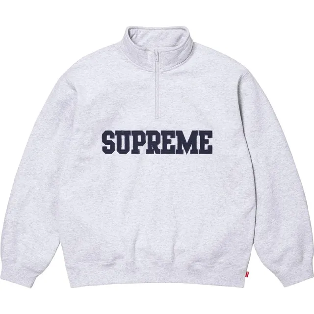 Supreme Half-Zip Sweatshirt Box Logo