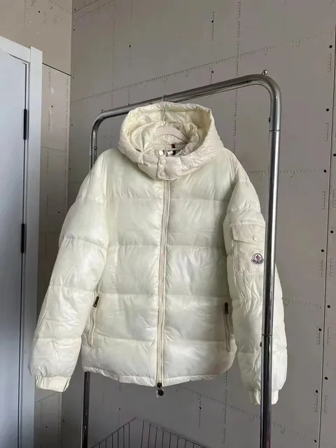Moncler Puffer Jacket Off-White