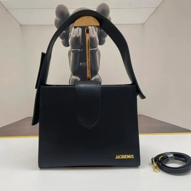 Jacquemus Le Chiquito Black Gold Logo