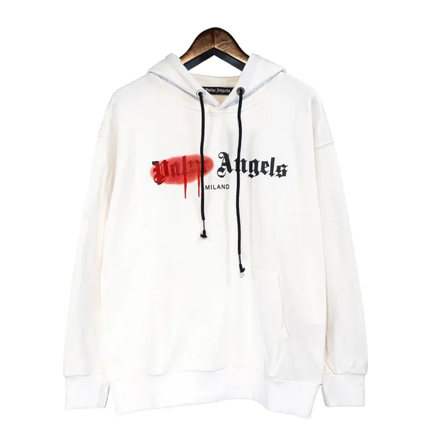 Palm Angels Hoodie Blood Logo