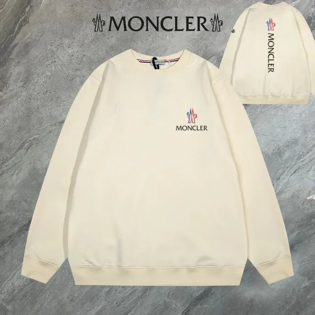 Moncler Crewneck Sweatshirt Logo Embroidered