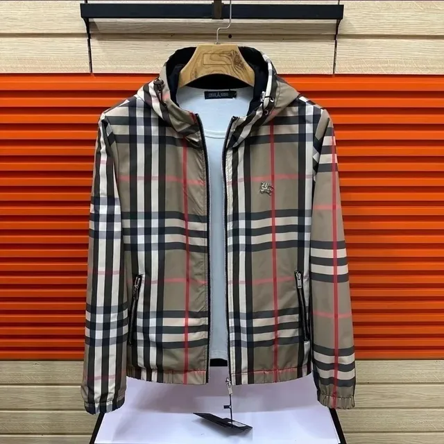 Burberry Check Hooded Jacket Classic Nova Check