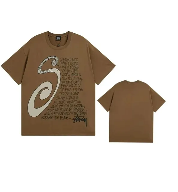 Stüssy Graphic Tee S Logo Script Print