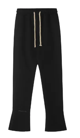 Track Pants Flared Cuff