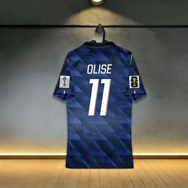 Nike France 2022 World Cup Home Jersey Olise #11