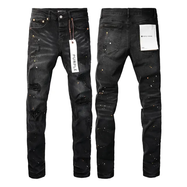 Purple Brand Distressed Slim Fit Jeans
