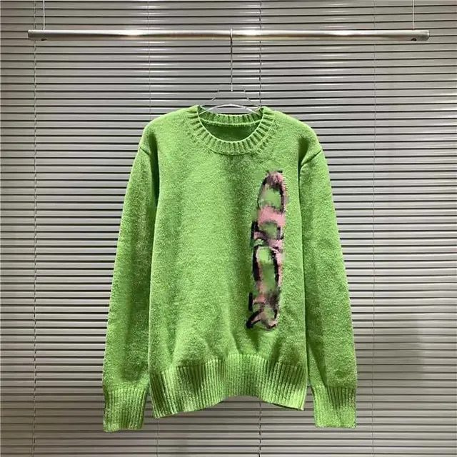 Gucci Knit Sweater Abstract Print