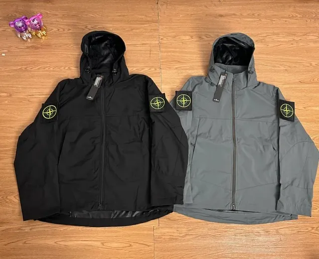 Stone Island Goggle Jacket Reflective Compass Patch