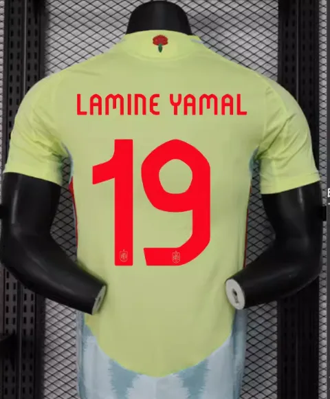 Adidas × Spain National Team Home Jersey Lamine Yamal #19