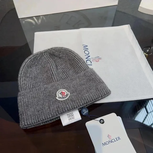 Moncler Beanie Logo Patch