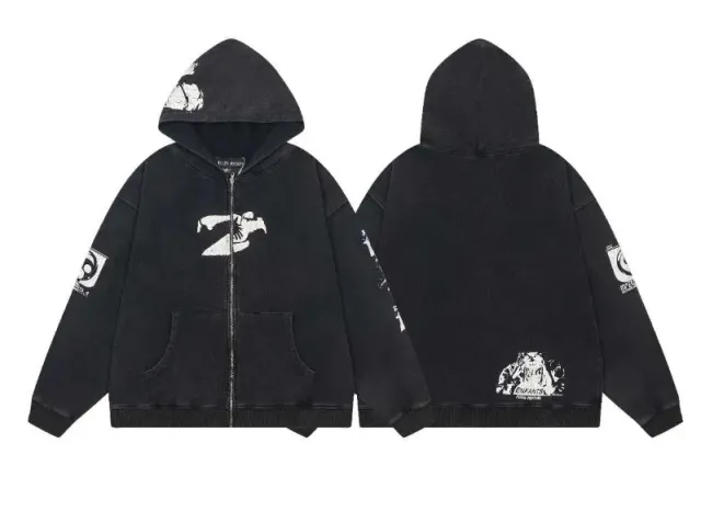 ER811 zipper sweatshirt