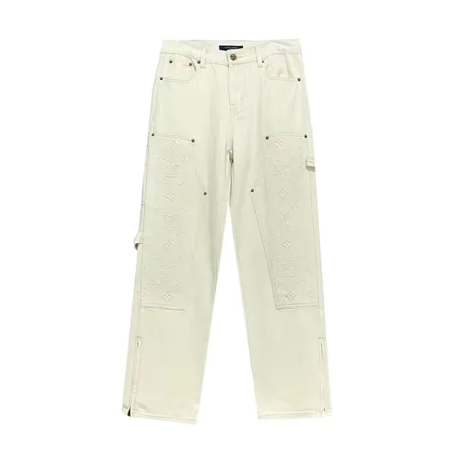 Louis Vuitton Cargo Jeans Monogram Embossed