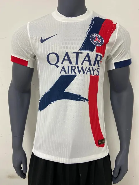 Nike Paris Saint-Germain Home Jersey Qatar Airways Sponsor