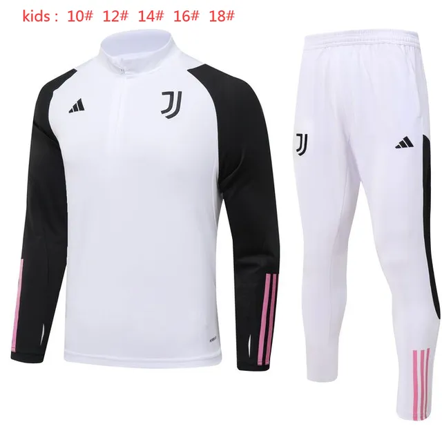 Adidas Training Set Juventus White Black Pink