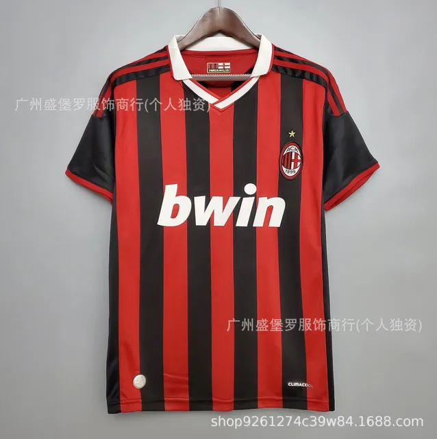 AC Milan × Adidas Home Jersey bwin Sponsor