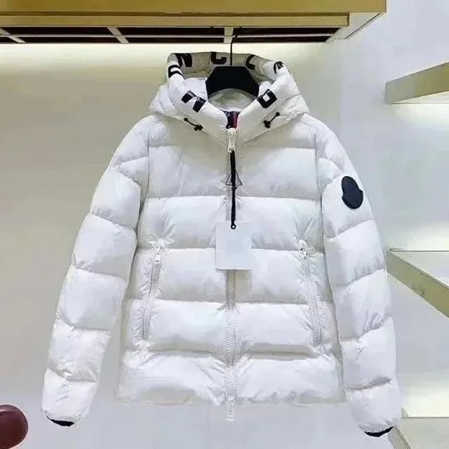 Moncler Down Jacket Logo Patch Hooded