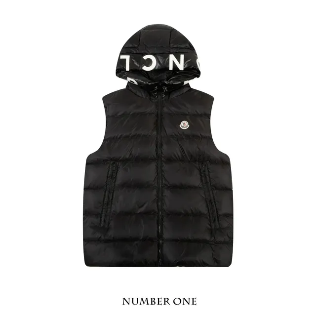 Moncler Puffer Vest Logo Hood