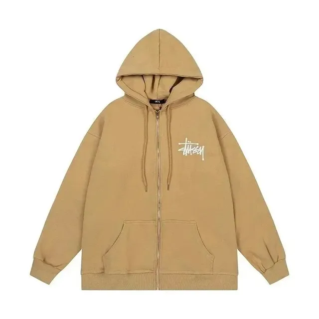 Stüssy Zip-Up Hoodie Classic Logo