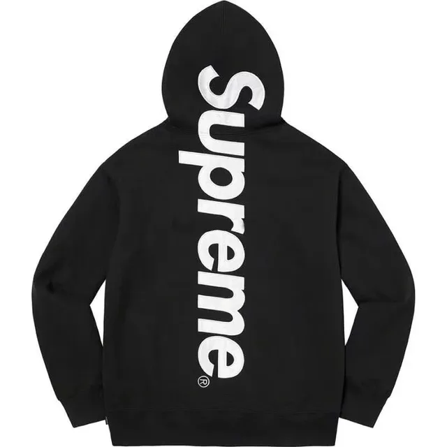 Supreme Zip-Up Hoodie Back Logo