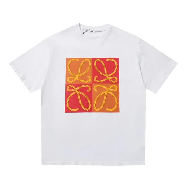 Loewe T-Shirt Anagram Rope Print