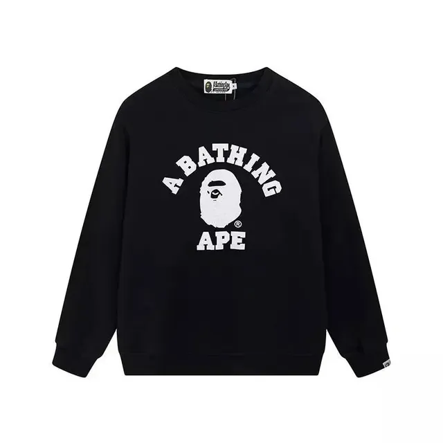 BAPE Crewneck Sweatshirt A Bathing Ape Logo